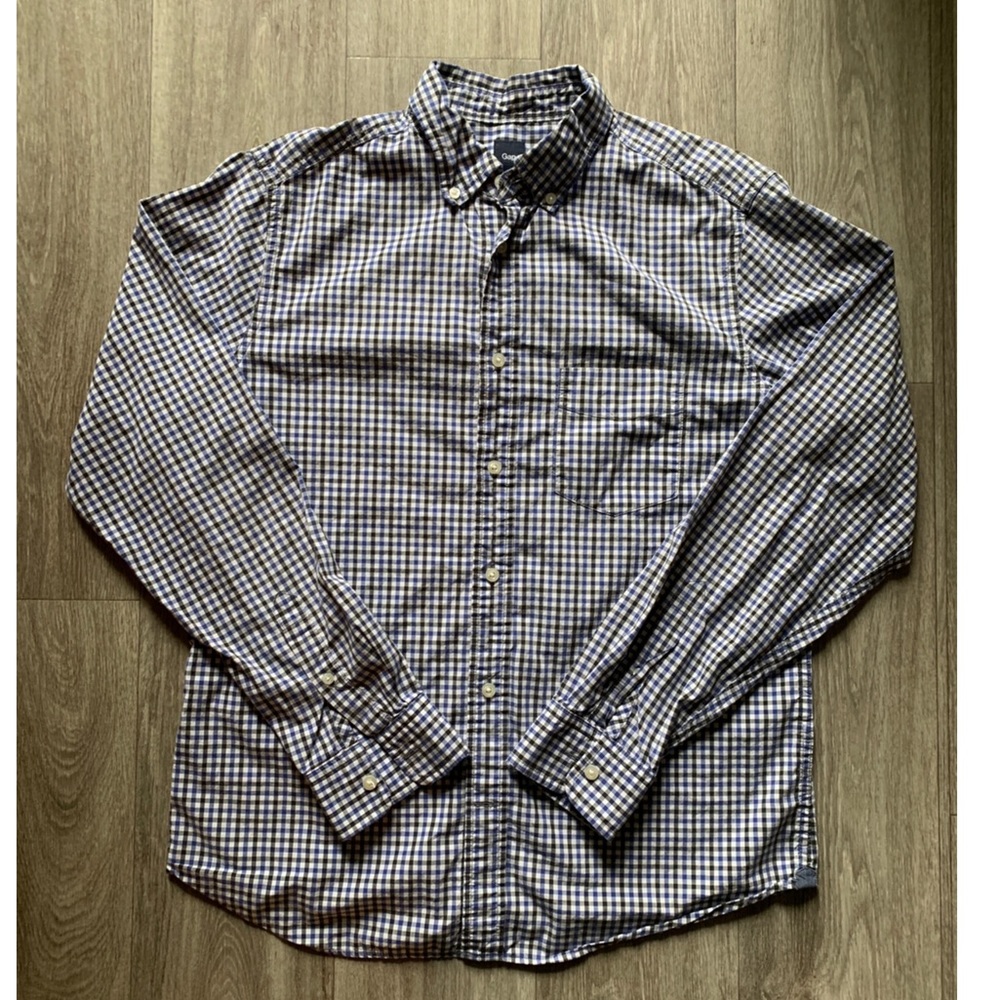 Gap Medium Blue Button Up
